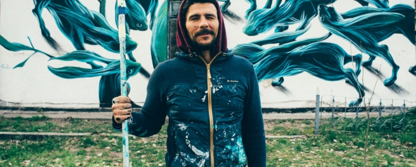 Intervention artistique Pantonio