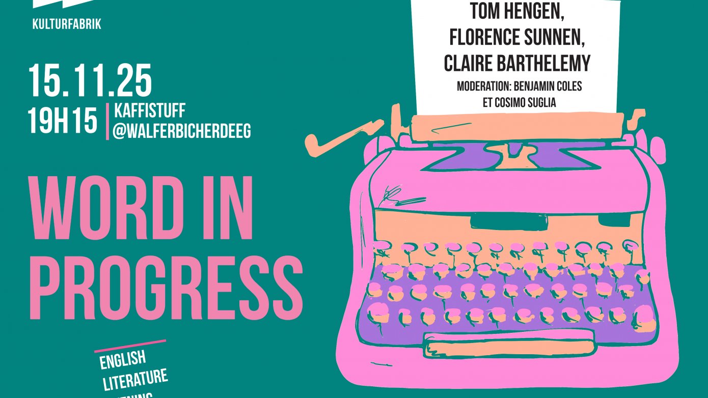 Word in progress (WIP) BICHERDEEG