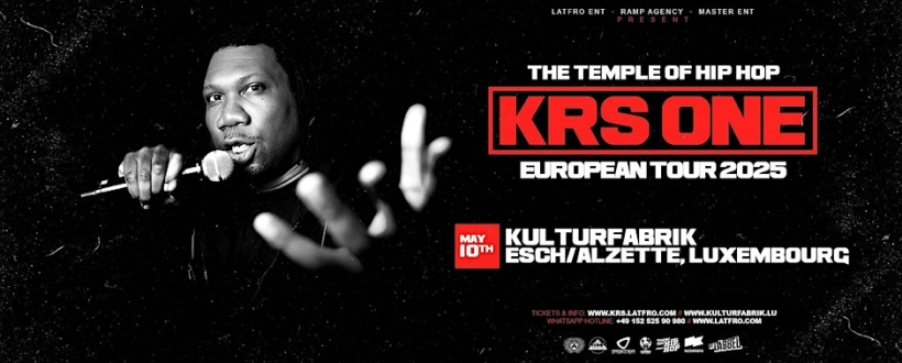 KRS-One: Temple of Hip Hop European Tour 2025