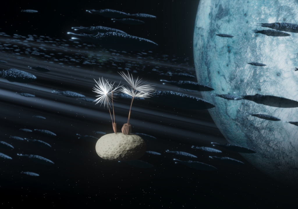 Projection de "Dandelion's Odyssey"