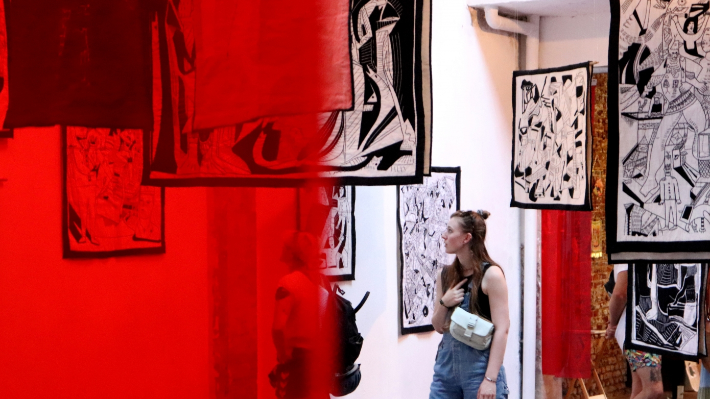 Exposition de MANINELKAOS @ Ratelach