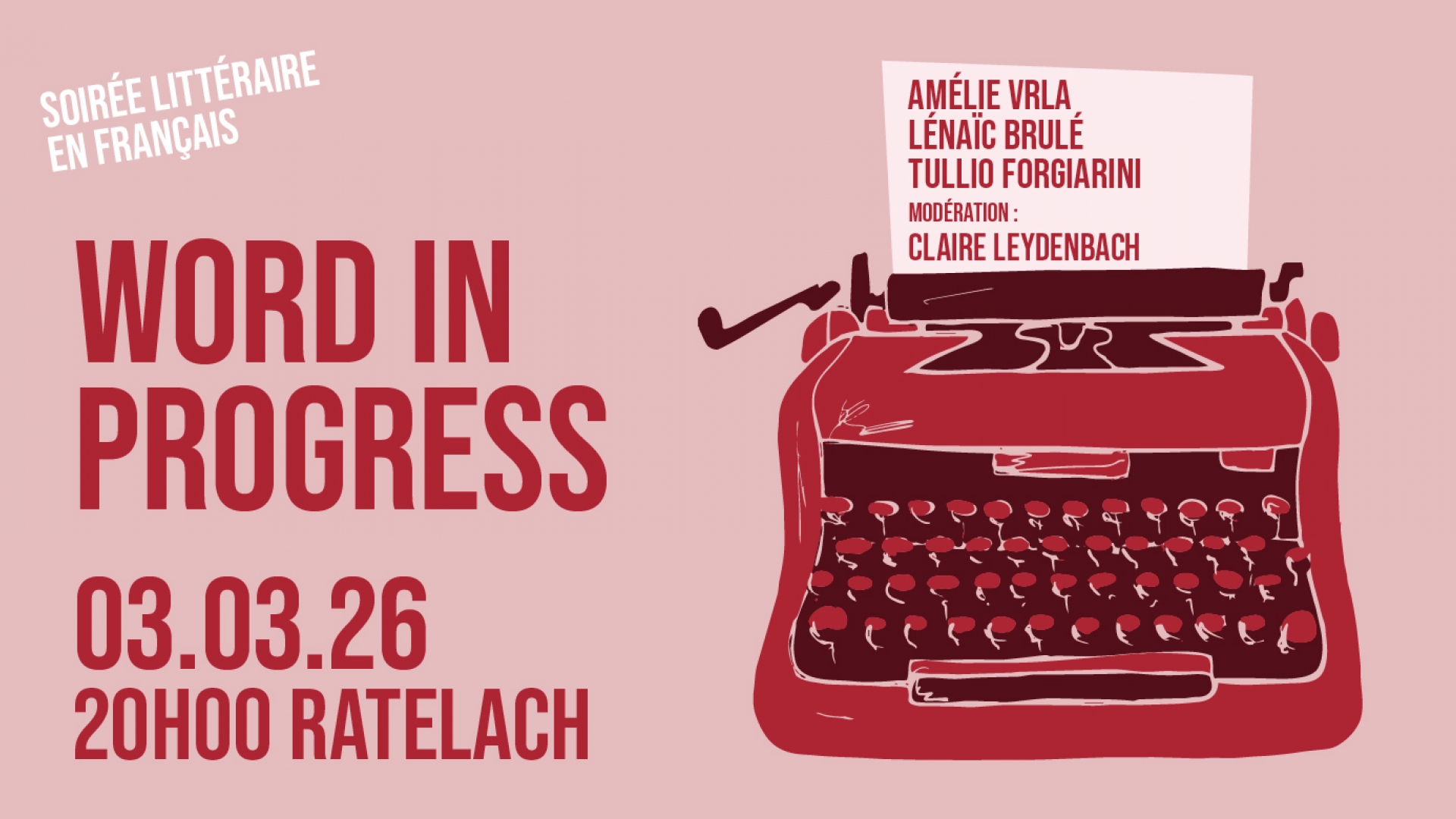 Word in progress (WIP) FR